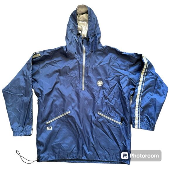 Helly Hansen Men’s’ Snowboard Jacket XXL Quarter Zip Blue Gray - Picture 1 of 8